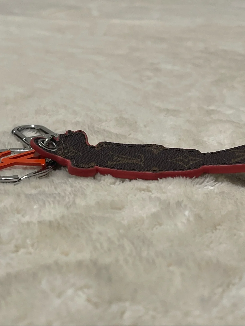 Louis Vuitton Multicolor Cartoon Dog Key Holder